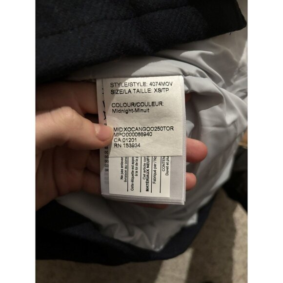 Canada Goose OVO x Loro Piana Navy Banff Parkas - Picture 4 of 5